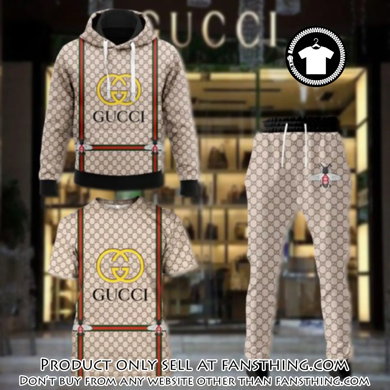 Gucci luxury brand combo tshirt hoodie long pants set trending 24 outfit sport lcs1026 fst5529901